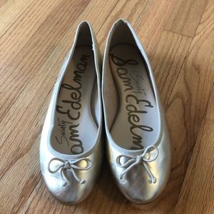 Classic Gold Sam Edelman Flats size 6